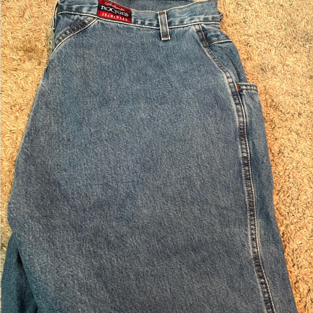 Rockies Men's Relaxed Blue Jeans
